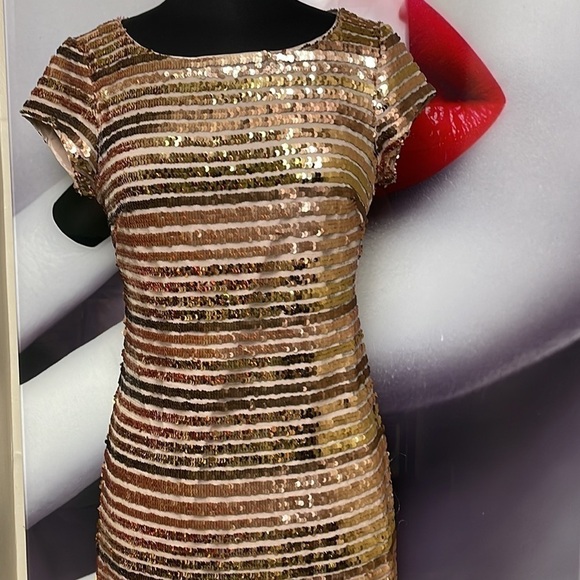 Eliza J Sequins dress size 10 - Picture 4 of 15